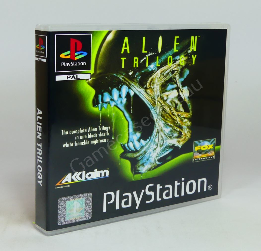 Alien Trilogy - PS1 Replacement Case