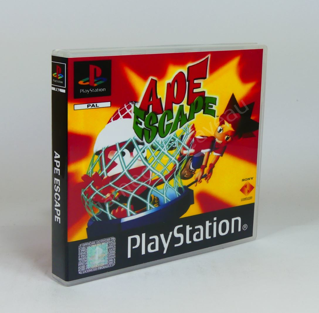 Ape Escape - PS1 Replacement Case