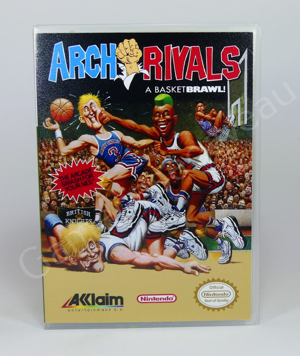 Arch Rivals - NES Replacement Case