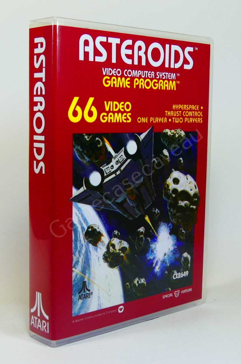 Asteroids - 2600 Replacement Case