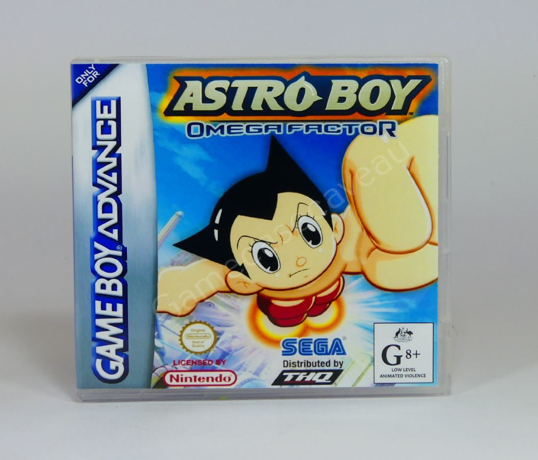 Astro Boy Omega Factor - GBA Replacement Case