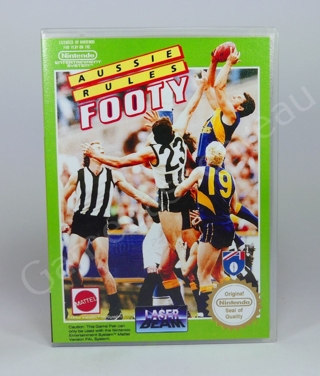 Aussie Rules Footy - NES Replacement Case