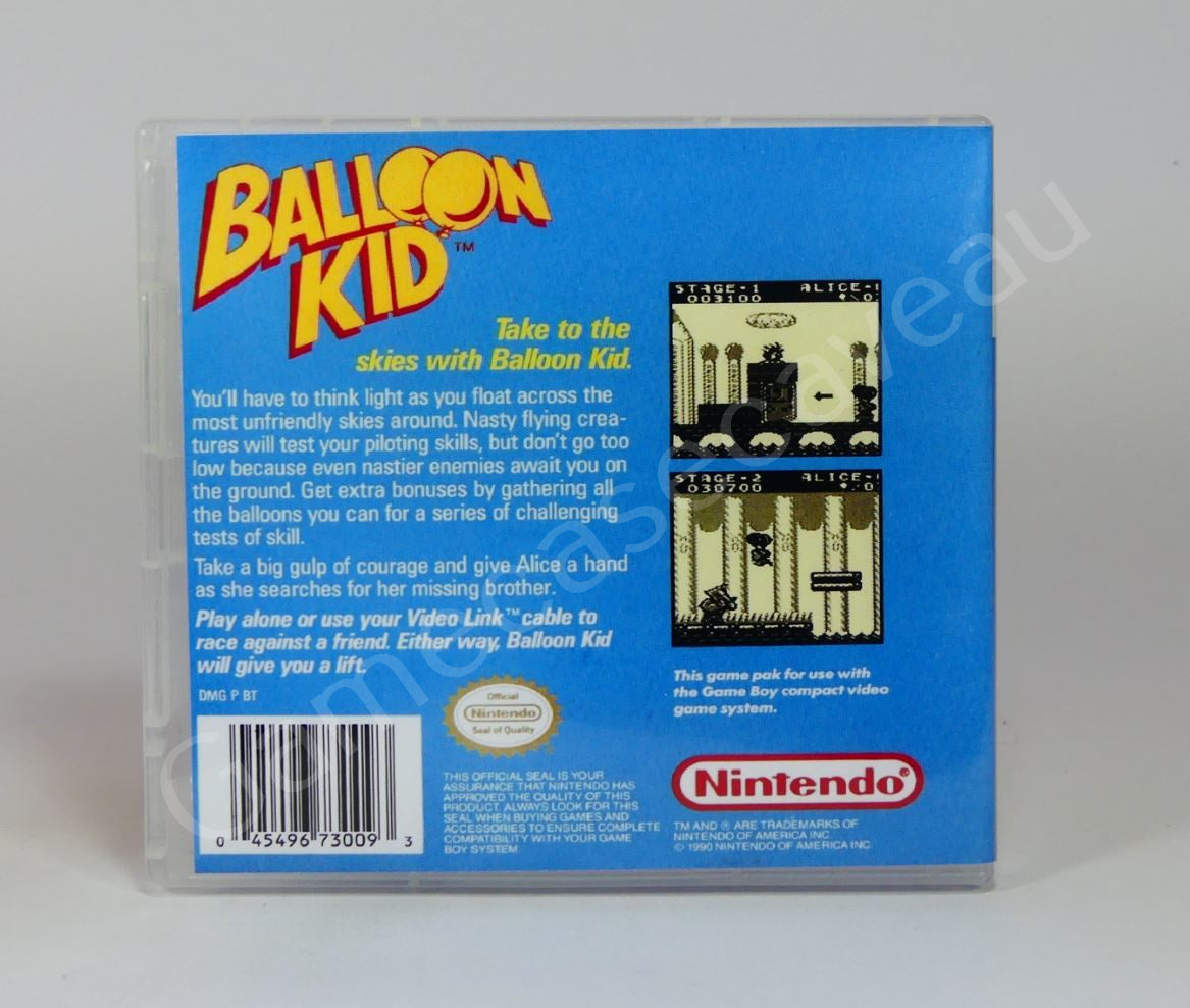 Balloon Kid - GB Replacement Case