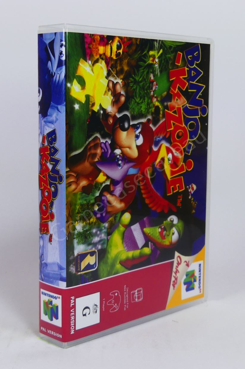 Banjo Kazooie - N64 Replacement Case
