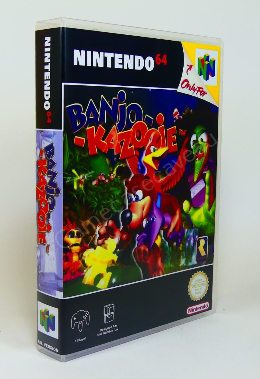 Banjo Kazooie - N64 Replacement Case