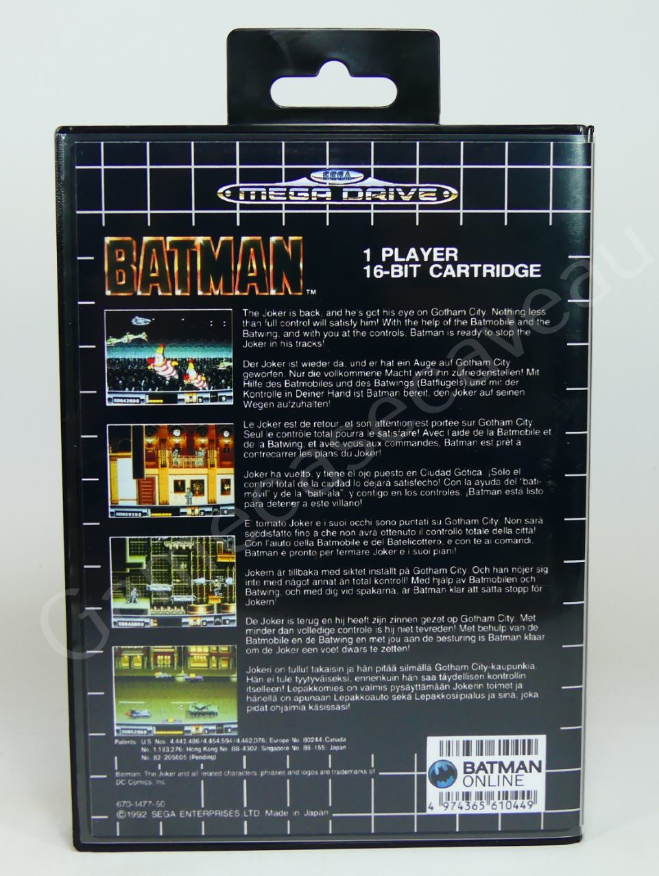 Batman - SMD Replacement Case