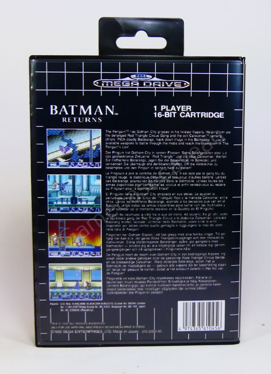 Batman Returns - SMD Replacement Case