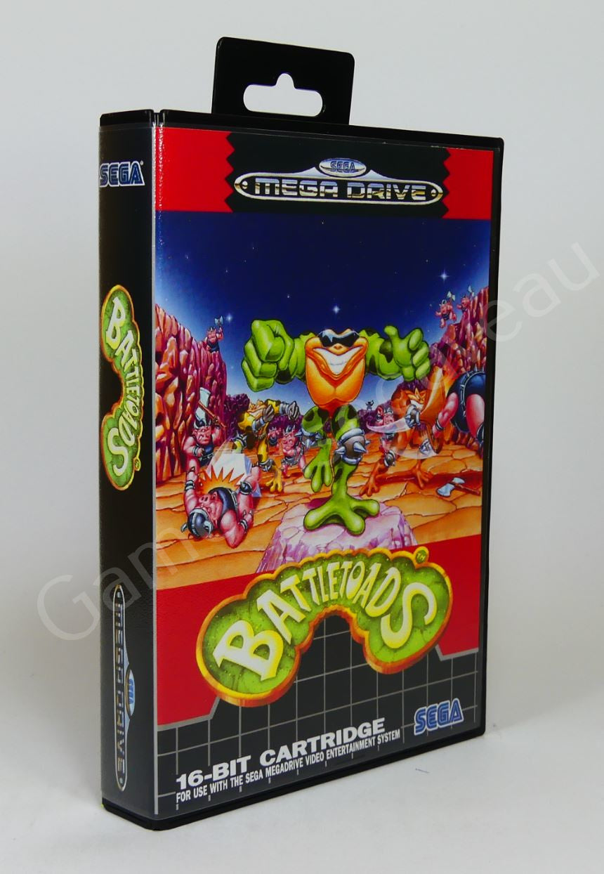 Battletoads - SMD Replacement Case