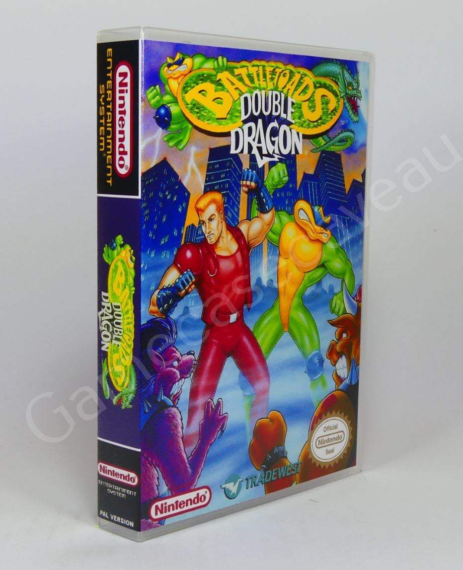 Battletoads Double Dragon - NES Replacement Case
