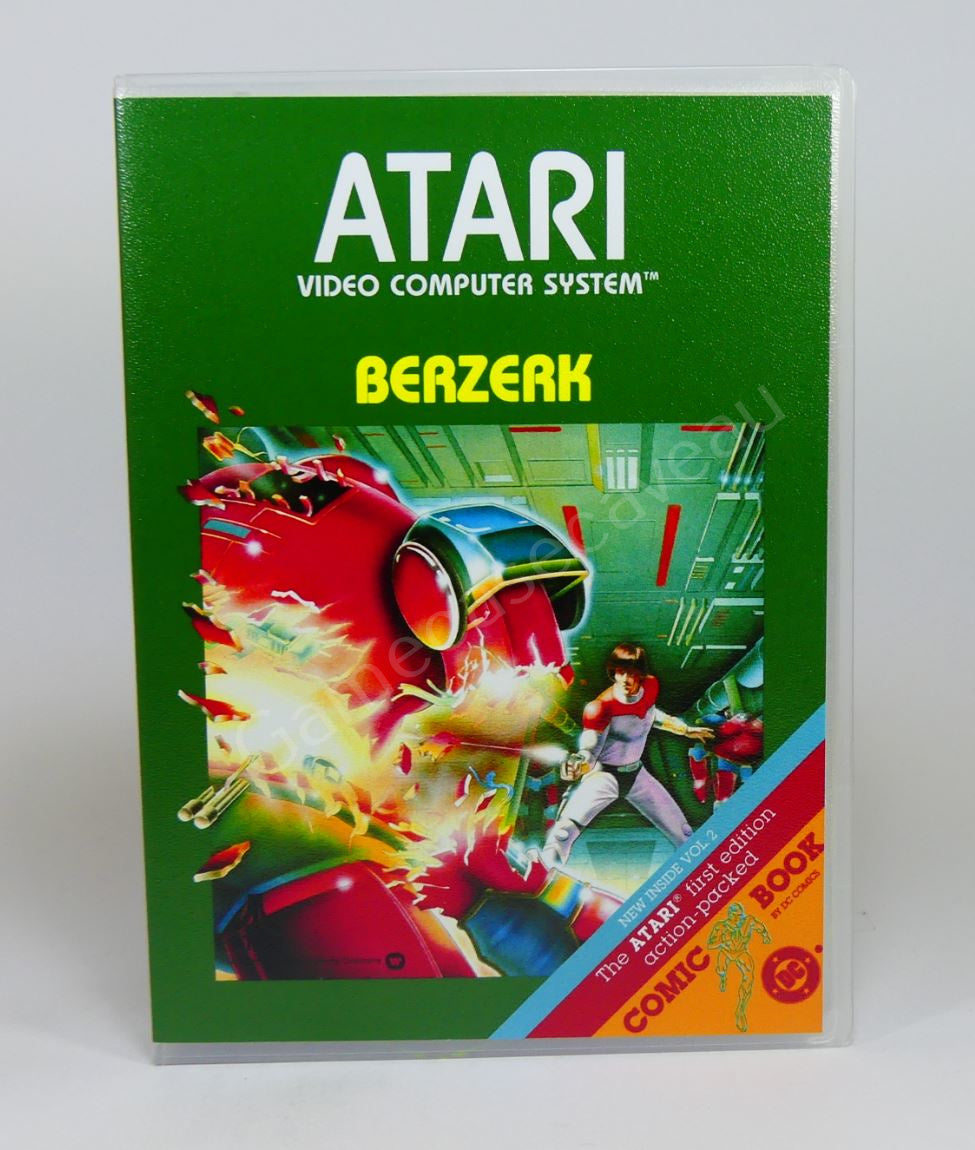 Berzerk - 2600 Replacement Case