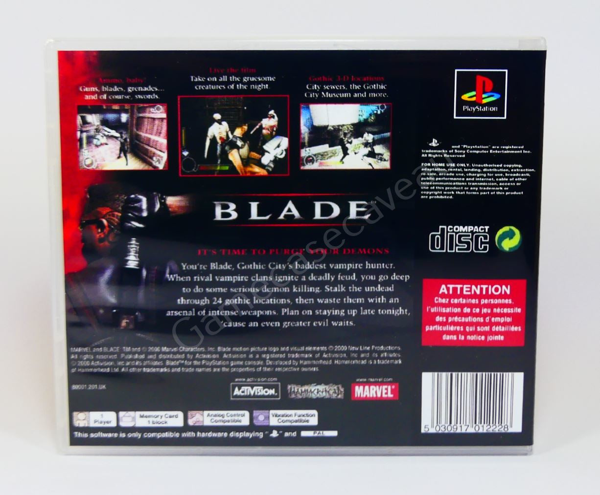 Blade - PS1 Replacement Case