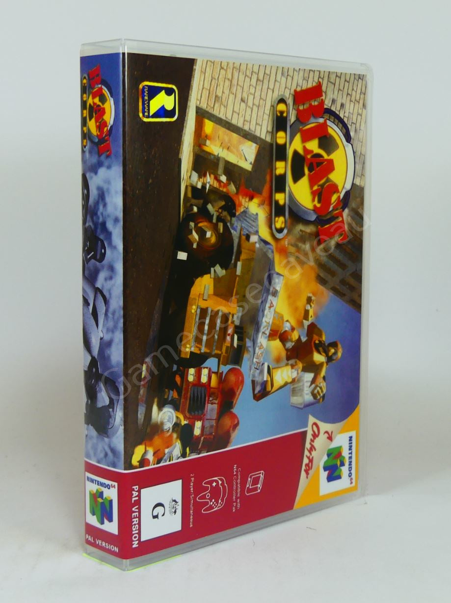 Blast Corps - N64 Replacement Case