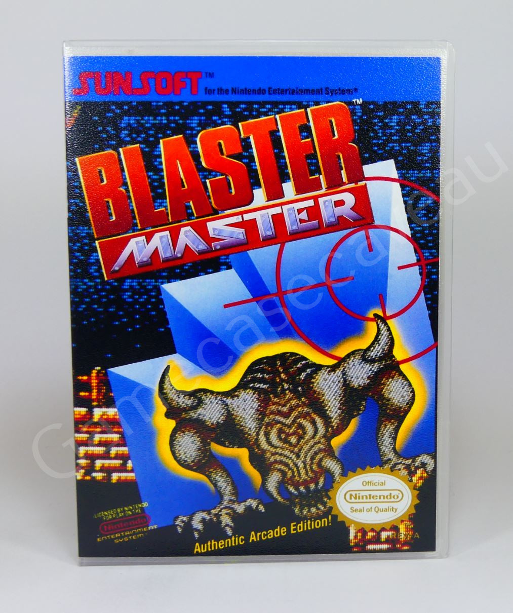Blaster Master - NES Replacement Case