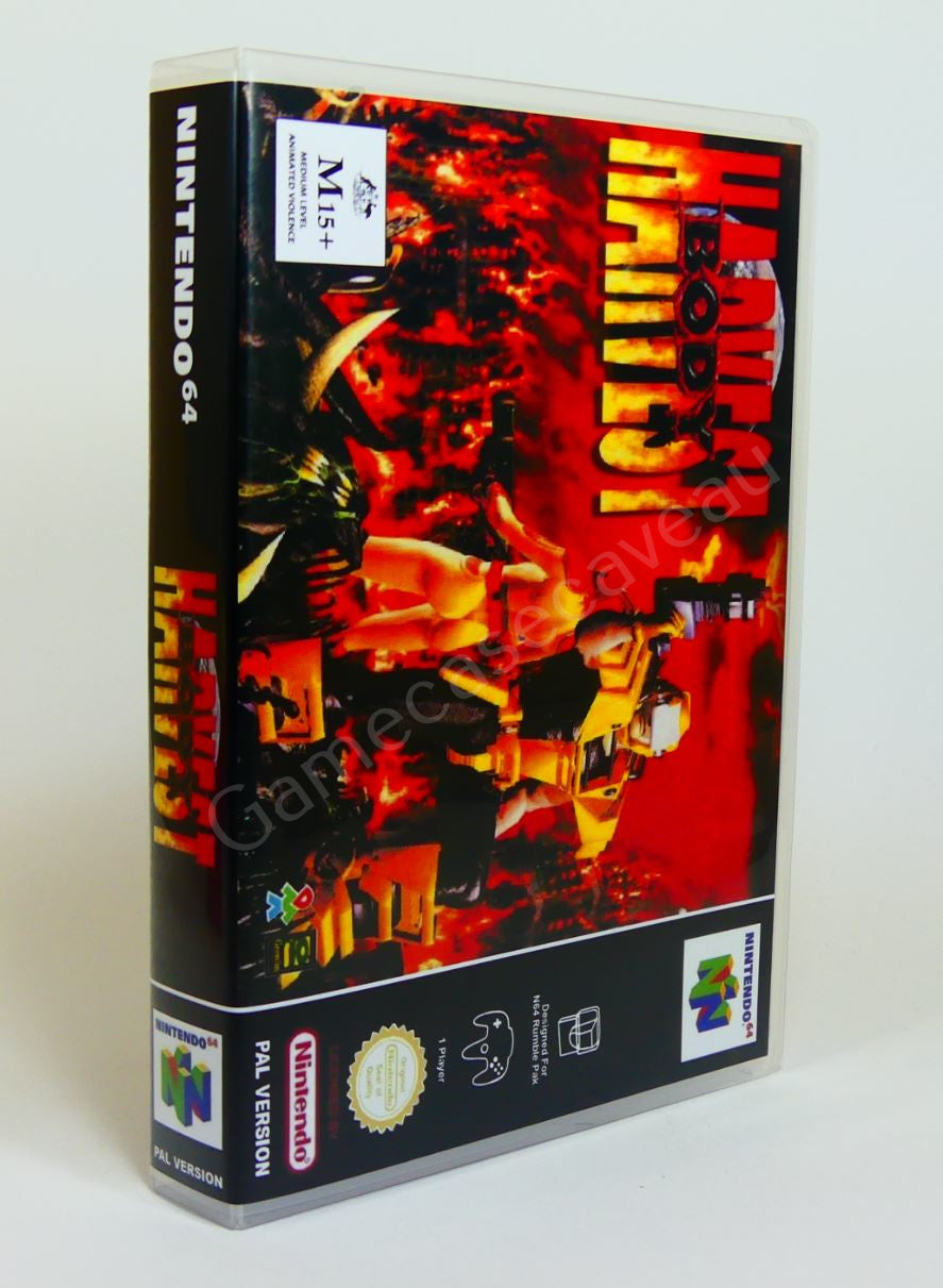 Body Harvest - N64 Replacement Case