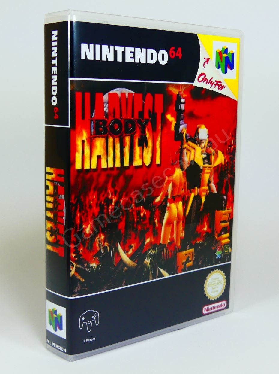 Body Harvest - N64 Replacement Case