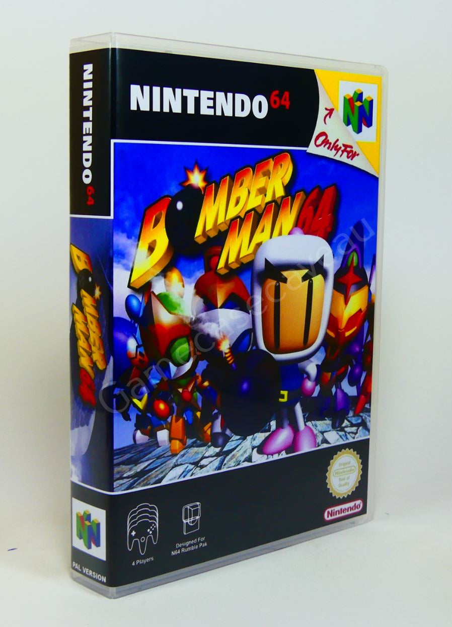 Bomberman 64 - N64 Replacement Case
