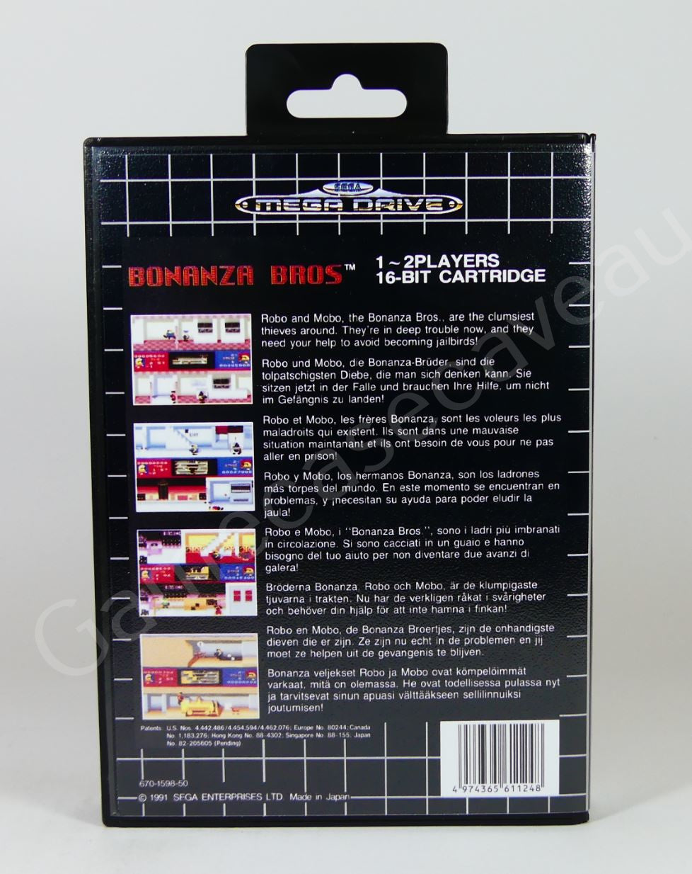Bonanza Bros - SMD Replacement Case