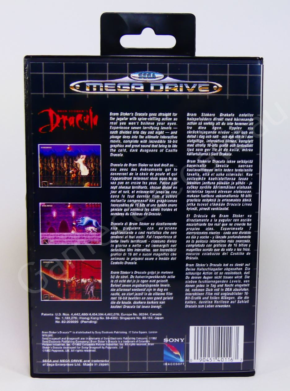 Bram Stoker's Dracula - SMD Replacement Case