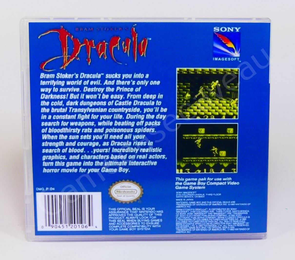Bram Stoker's Dracula - GB Replacement Case
