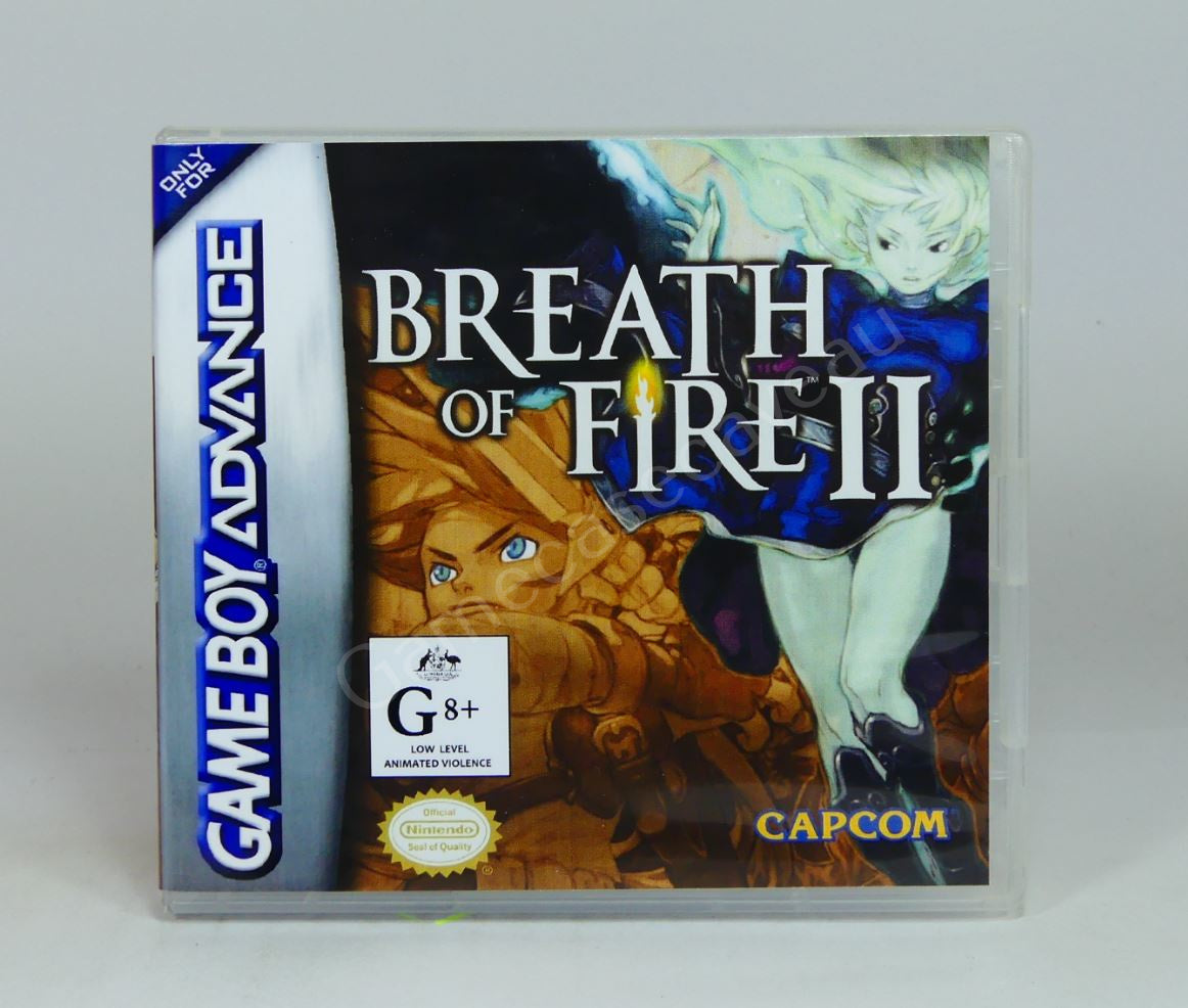 Breath of Fire II - GBA Replacement Case