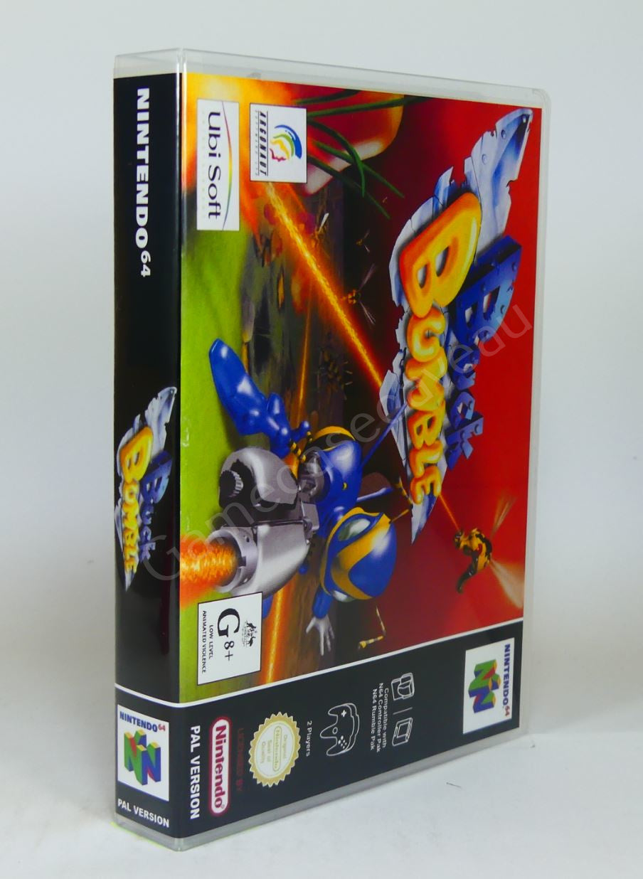 Buck Bumble - N64 Replacement Case