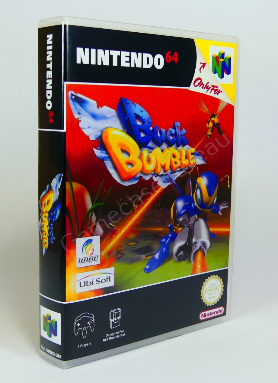 Buck Bumble - N64 Replacement Case