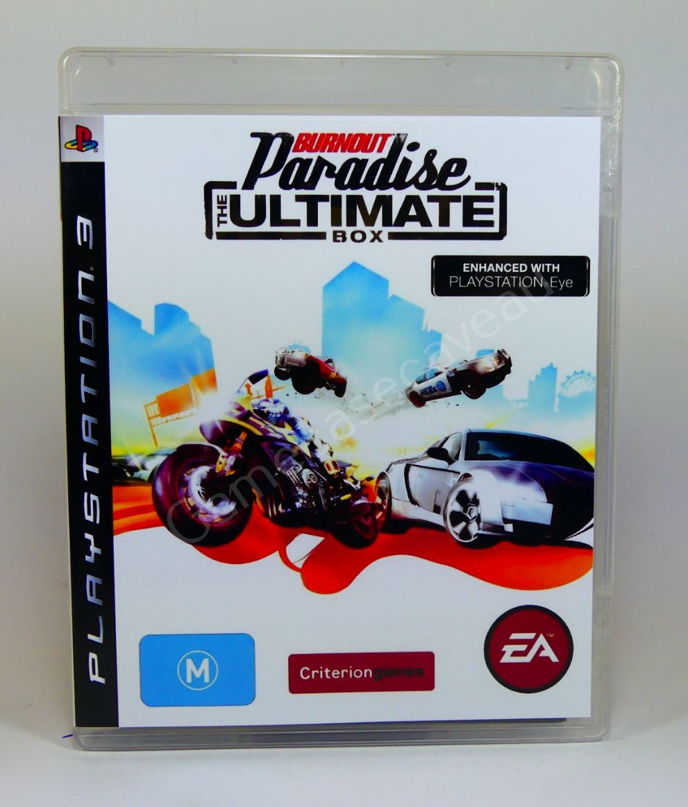 Burnout Paradise Ultimate Box - PS3 Replacement Case