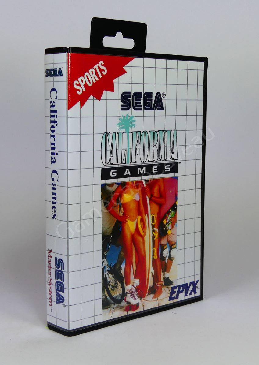 California Games - SMS Replacement Case