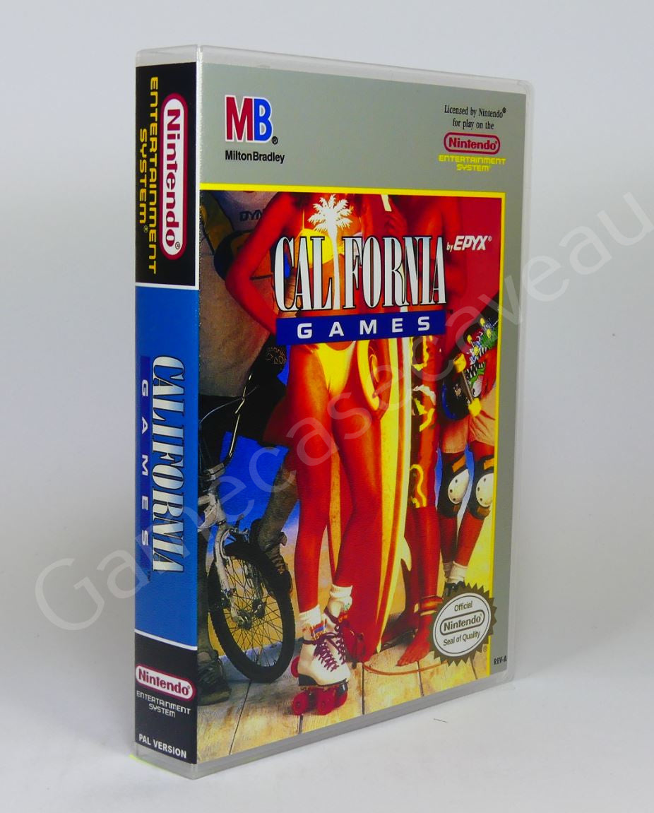California Games - NES Replacement Case
