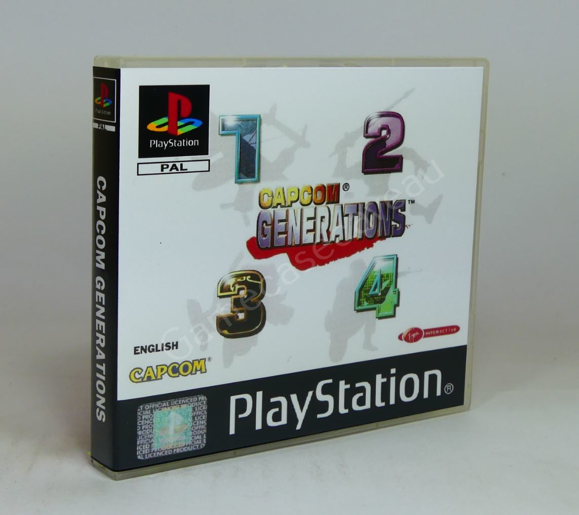 Capcom Generations - PS1 Replacement Case