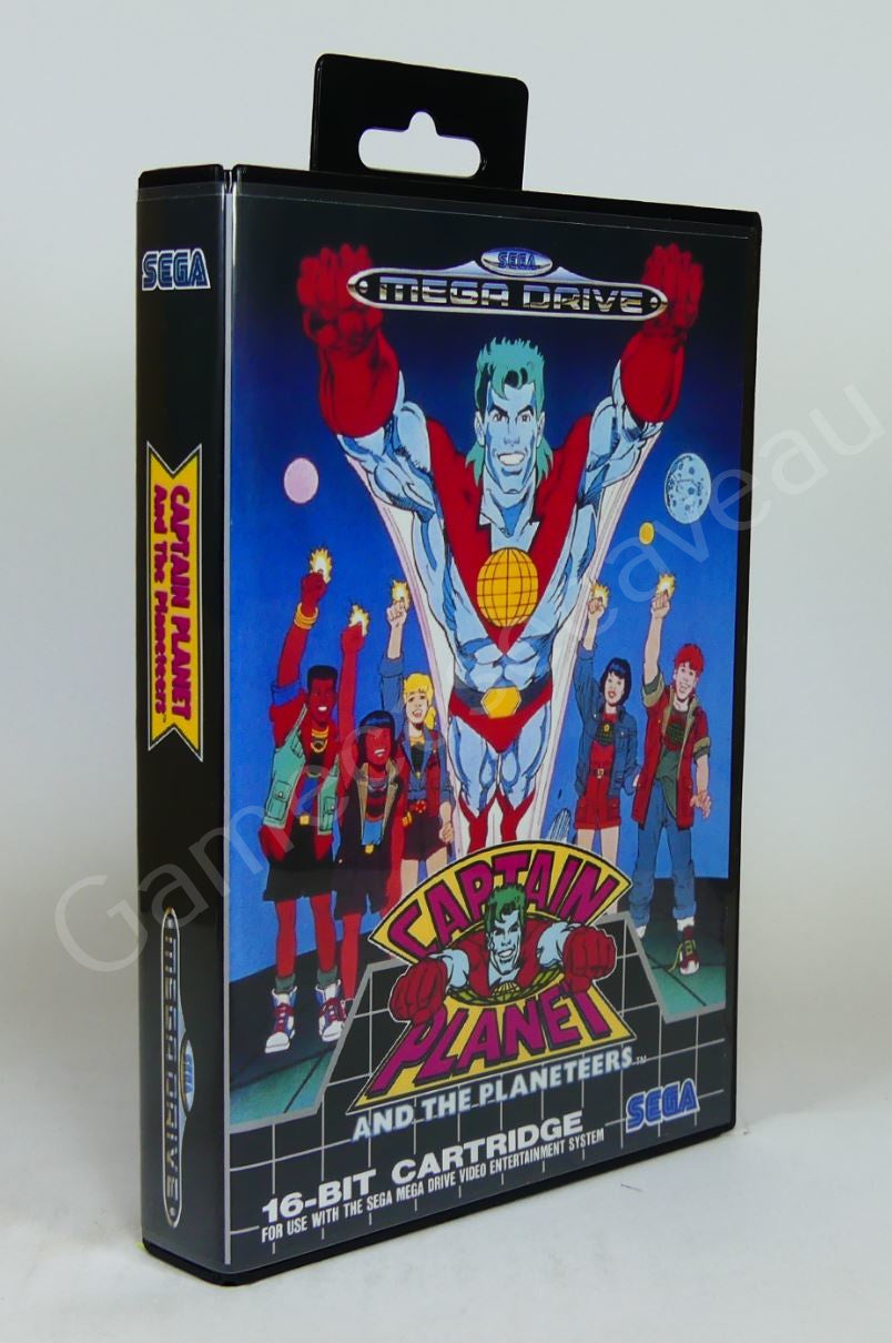 Captain Planet and the Planeteers - SMD Replacement Case