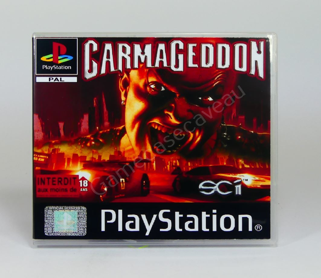 Carmageddon - PS1 Replacement Case