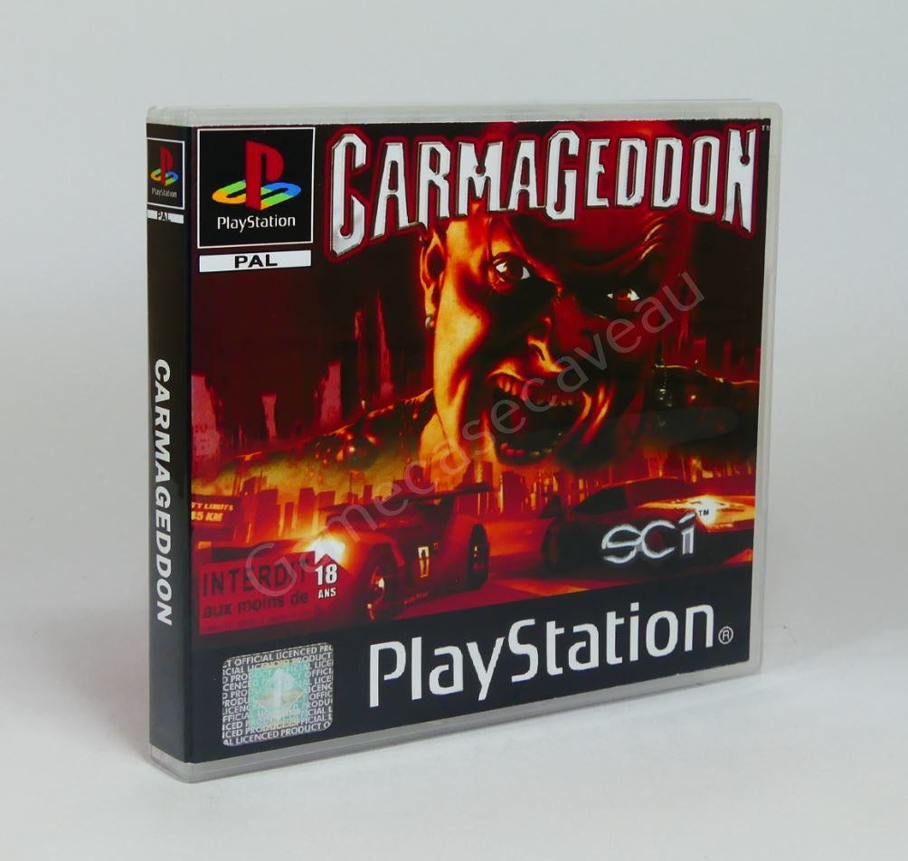 Carmageddon - PS1 Replacement Case
