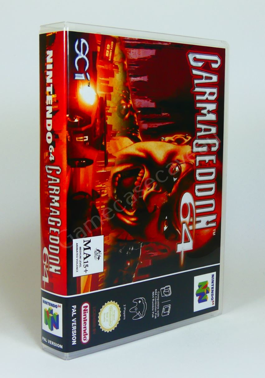 Carmageddon 64 - N64 Replacement Case