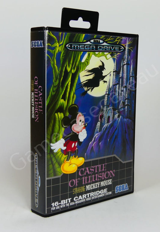 Castle of Illusion Starring Mickey Mouse - SMD Replacement Case