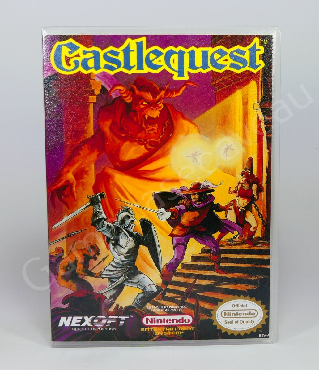 Castlequest - NES Replacement Case