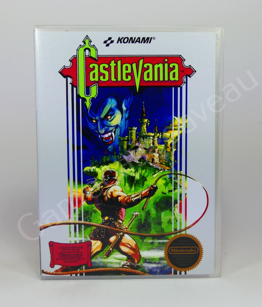 Castlevania - NES Replacement Case