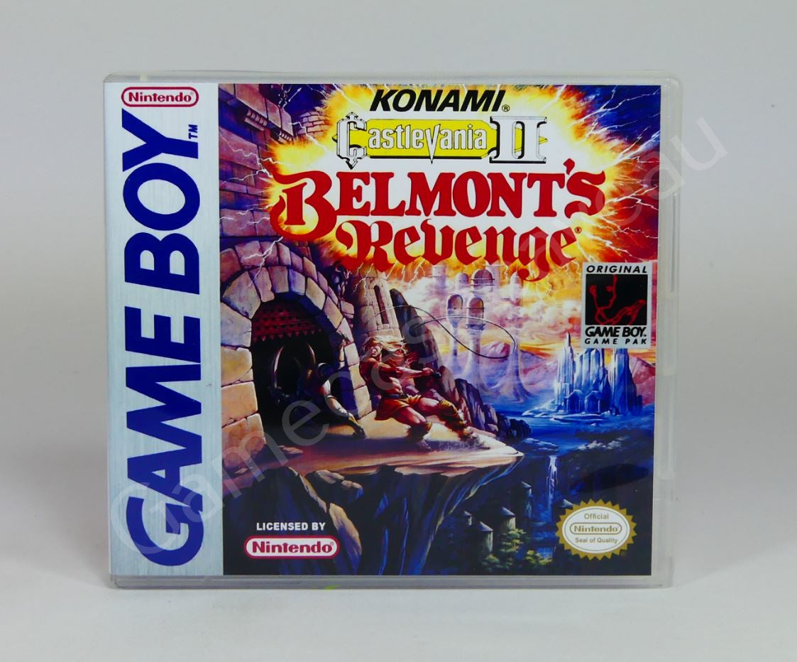 Castlevania II Belmont's Revenge - GB Replacement Case