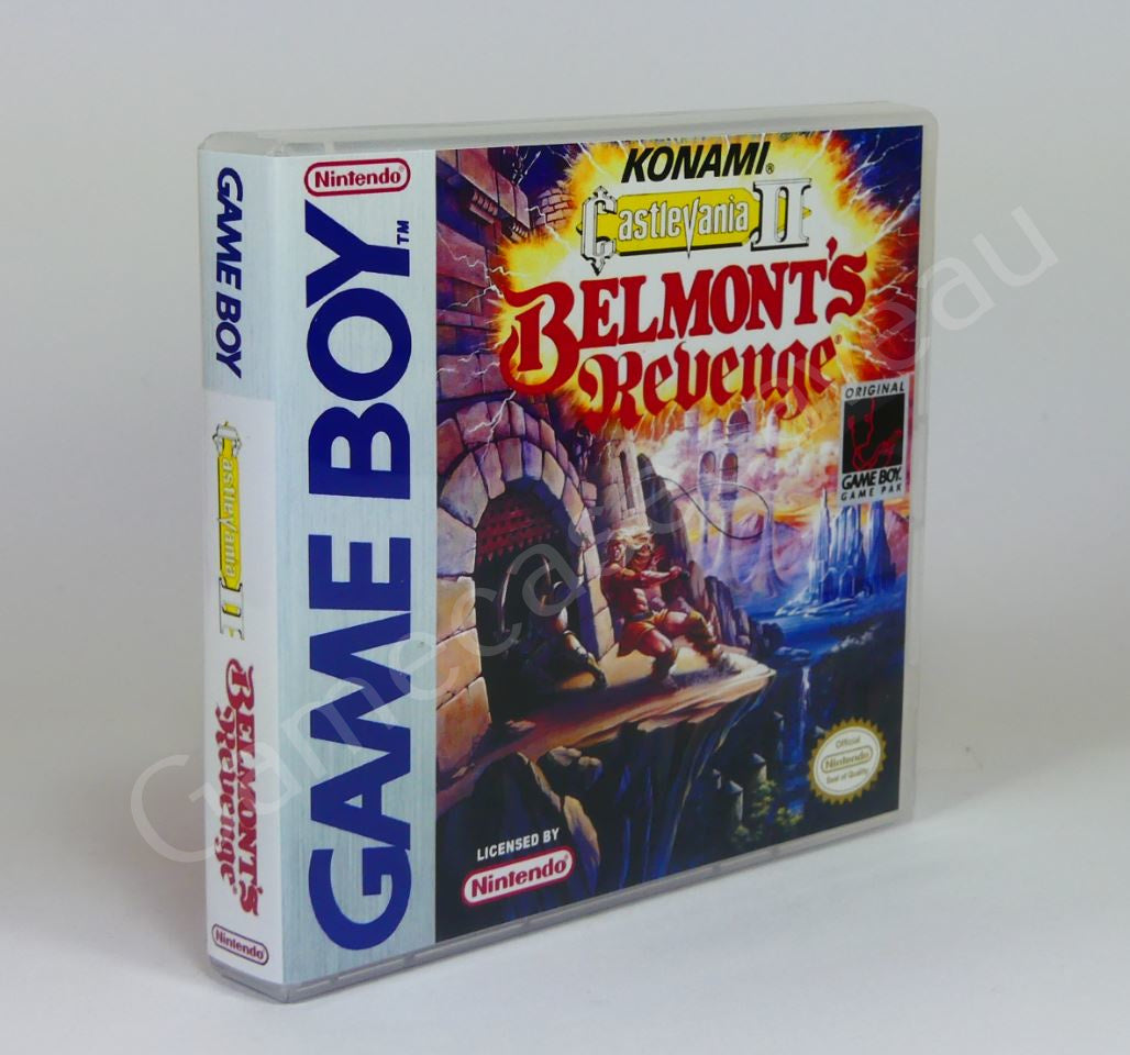 Castlevania II Belmont's Revenge - GB Replacement Case