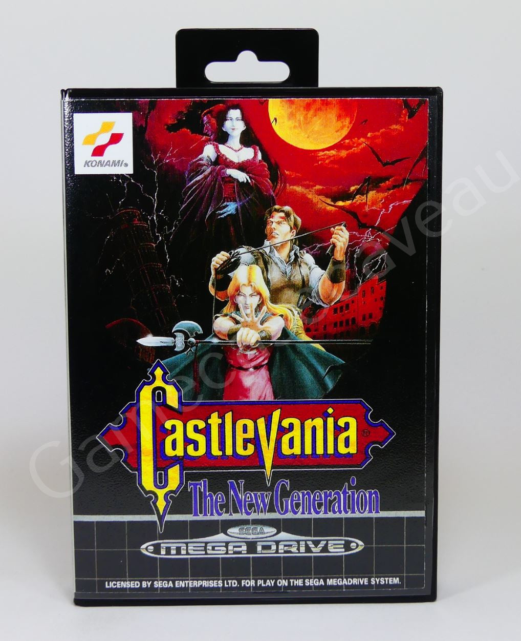 Castlevania The New Generation - SMD Replacement Case