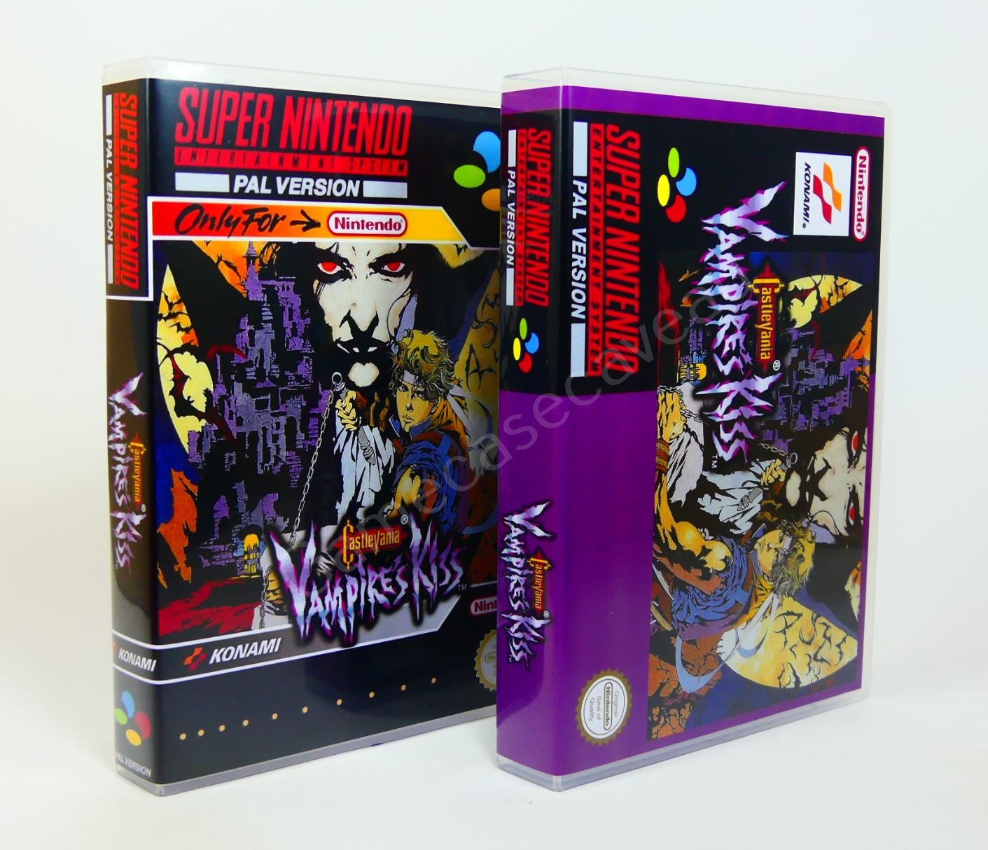 Castlevania Vampire's Kiss - SNES Replacement Case
