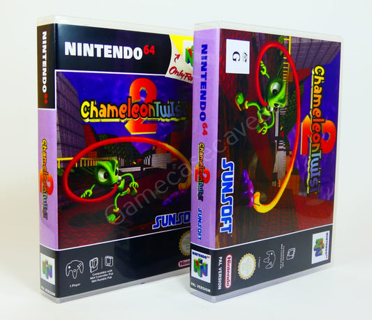 Chameleon Twist 2 - N64 Replacement Case