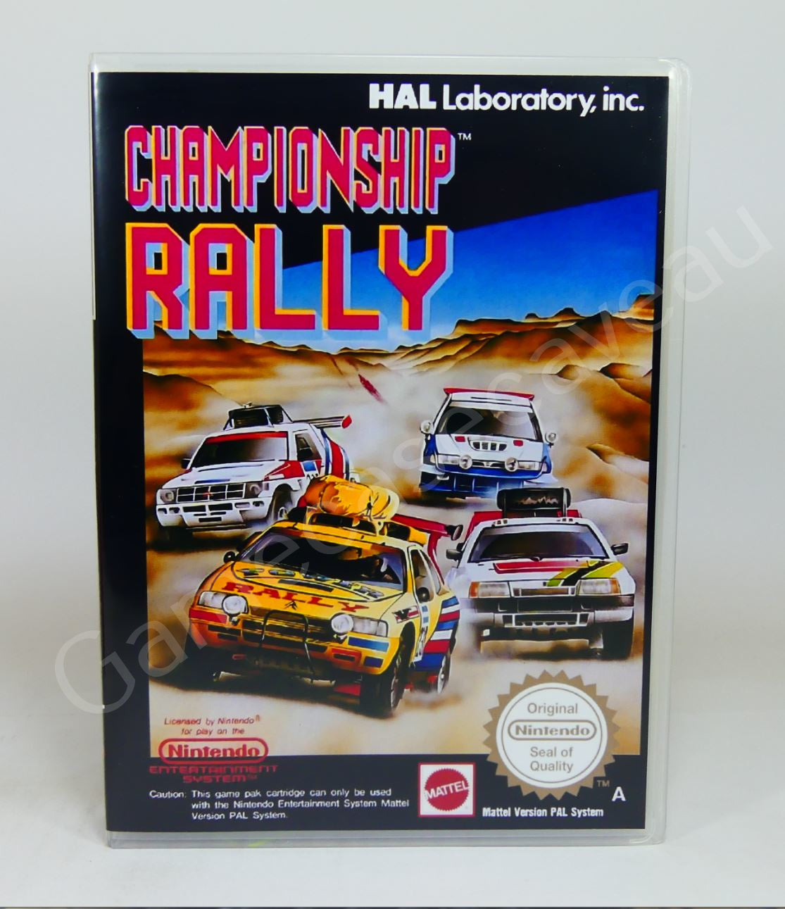 Championship Rally - NES Replacement Case