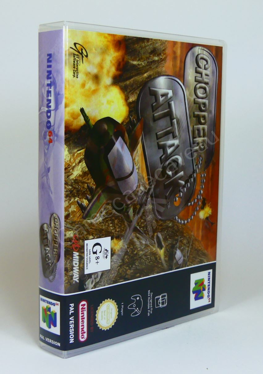 Chopper Attack - N64 Replacement Case