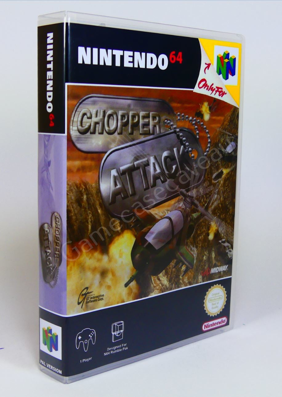Chopper Attack - N64 Replacement Case