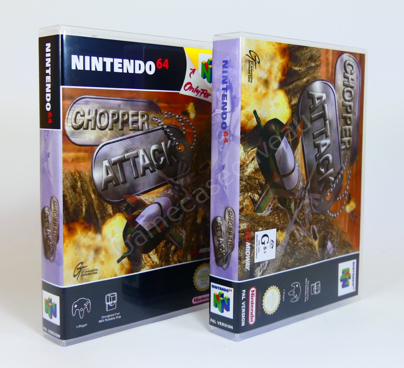 Chopper Attack - N64 Replacement Case