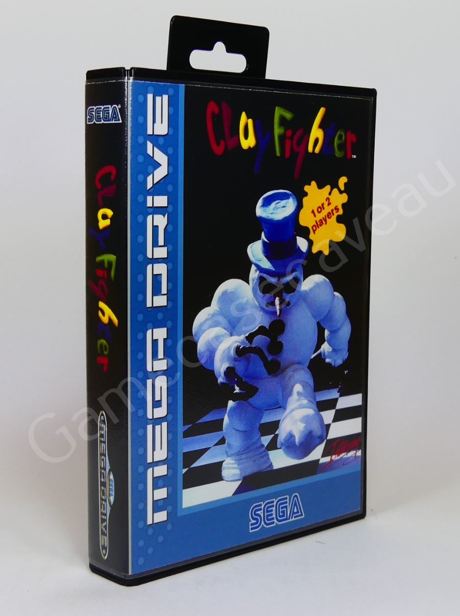 Clayfighter - SMD Replacement Case