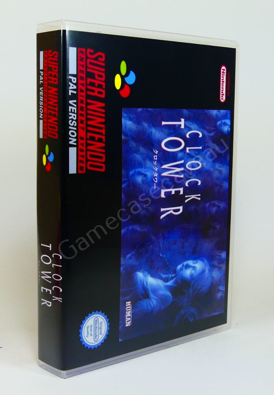 Clock Tower - SNES Replacement Case