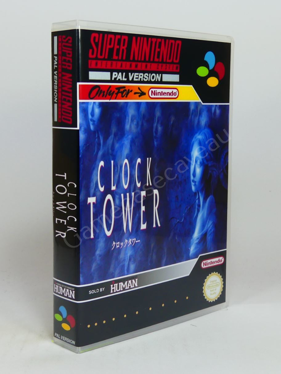 Clock Tower - SNES Replacement Case