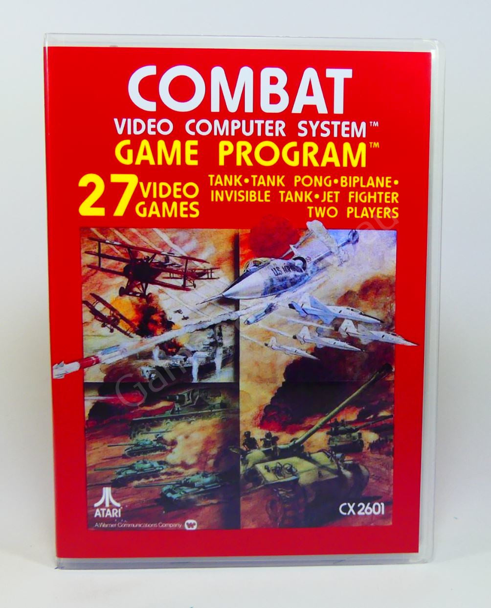 Combat - 2600 Replacement Case